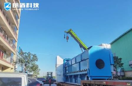 Delivery of 20000T gas heating furnace